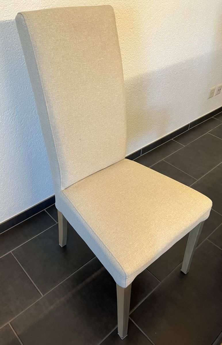 Conforama Sedie: 4 Esszimmerstühle BOSTON Conforama in Beige – Usato da Flawil venduto da dom_zqv5 2