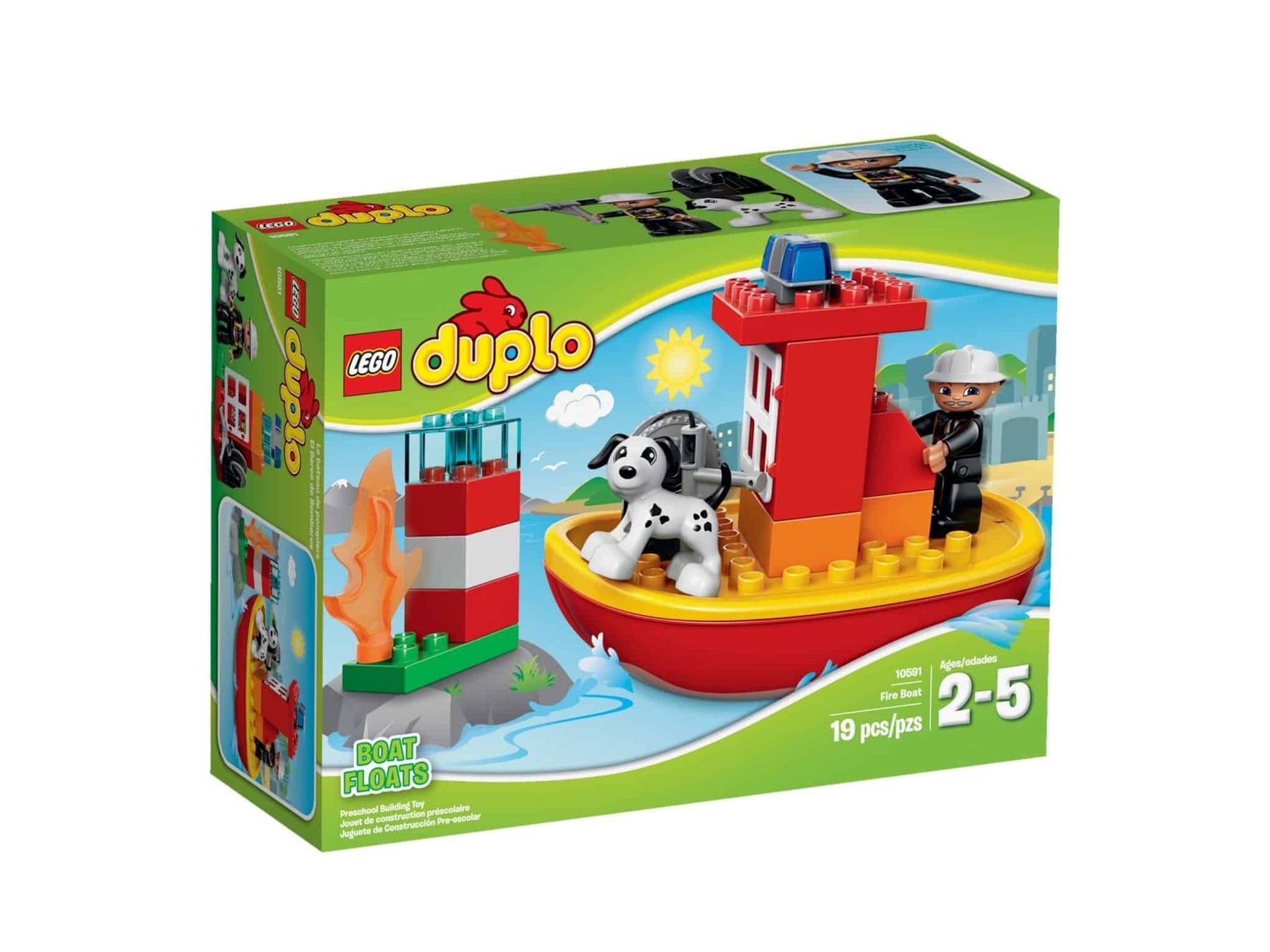 Giocattoli: Lego Duplo Feuerwehrboot 10591 – Usato da Weiach venduto da Musikmaengu