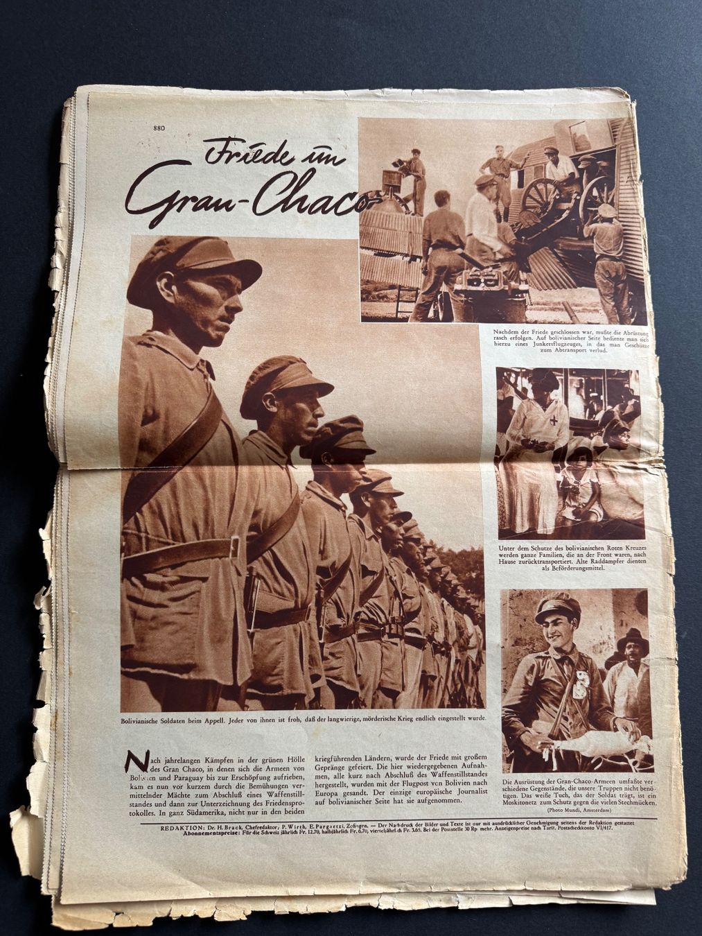 Riviste & Magazine: Schweizer Illustrierte Zeitung Nr. 26 Juni 1935 – Usato da Feldmeilen venduto da Allerlei3112 6