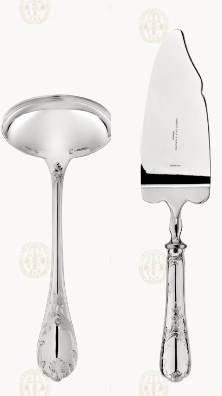 Christofle Set di posate: NEU Christofle Besteck Set Marly versilbert Luxus – Nuovo e nell'imballaggio originale da Lenzburg venduto da ann_bnc9 4