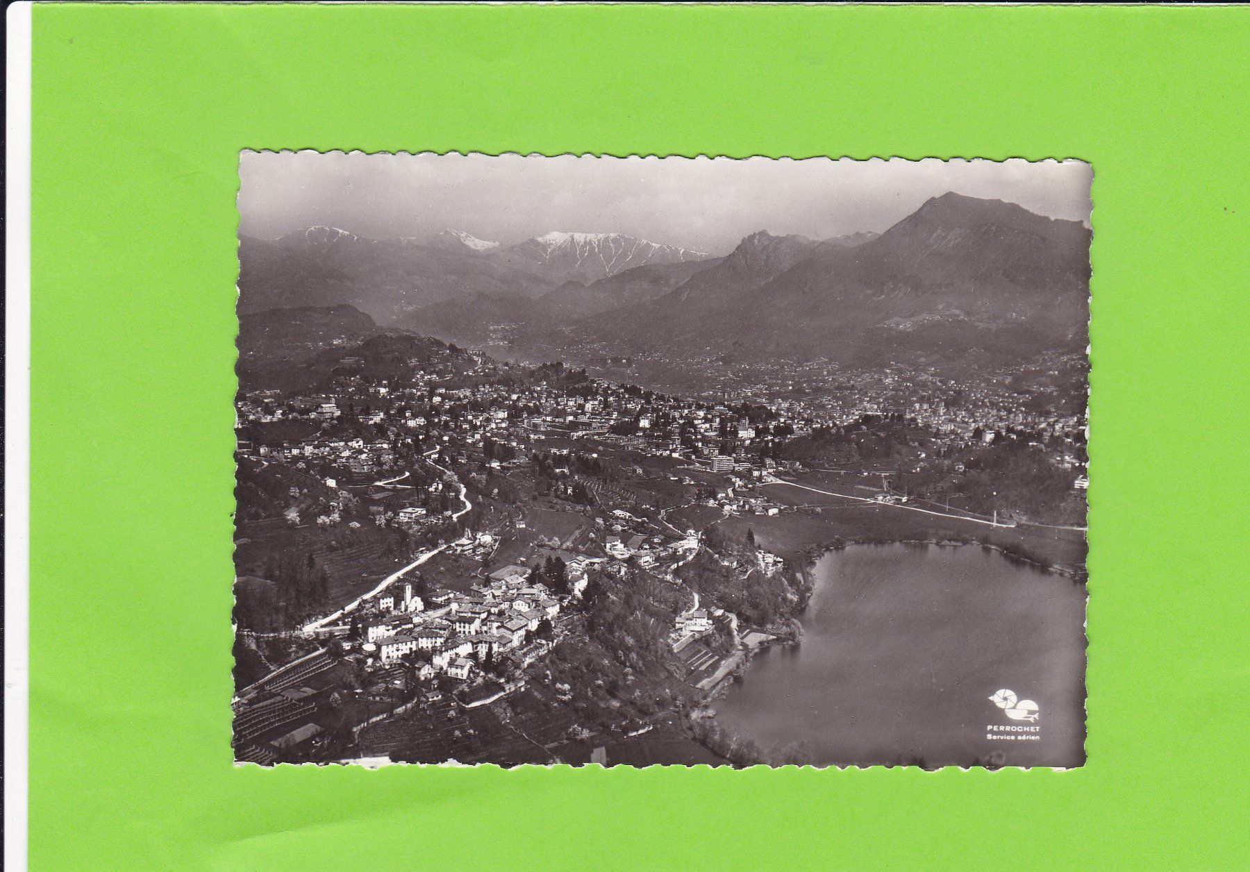 Cartoline postali: In aeroplano sopre....MUZZANO TI – Usato da St. Peterzell venduto da neckertal