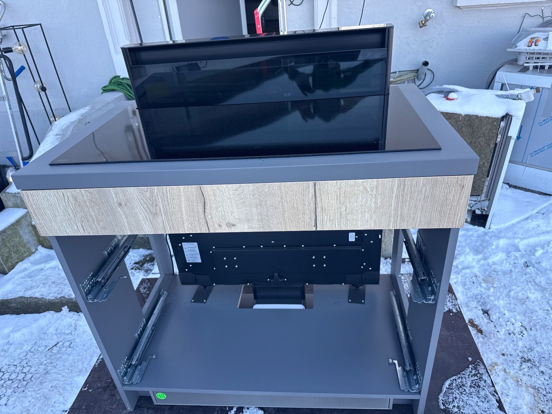 Cucine: Neues NOVY Glaskeramik mit Abzug mit Möbel fertig montiert ! – Nuovo (secondo la descrizione) da Widnau venduto da AuctionHunters01 2