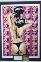 Death NYC "Pop Art Druck" Handsigniert, Marilyn Monroe Sup.
