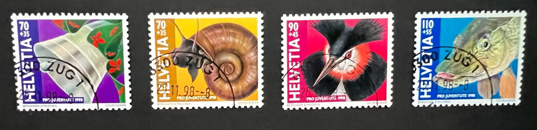 Tous les timbres: Pro Juventute 1998 Eckstempel gestempelt – Neuf (Voir description) à Hünenberg See par wer_5286