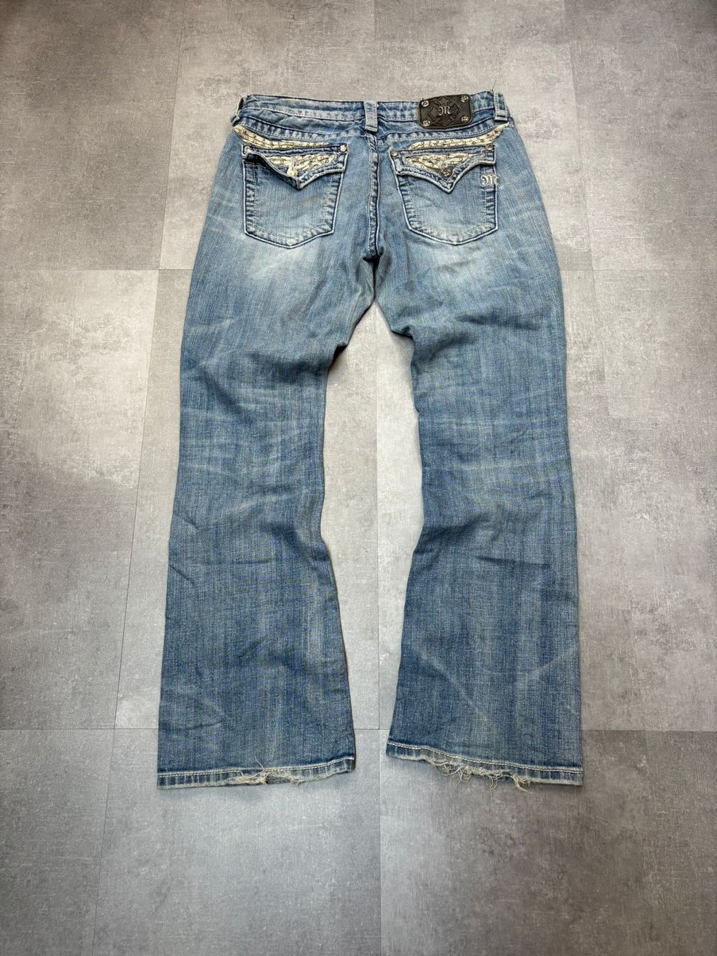 Jeans: Miss Me Bootcut Flared Jeans - Grösse M/30 – Nuovo (secondo la descrizione) da Werdenberg venduto da hase.vintage 1