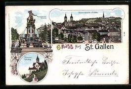 Litho St. Gallen, Restaurant Falkenburg,
