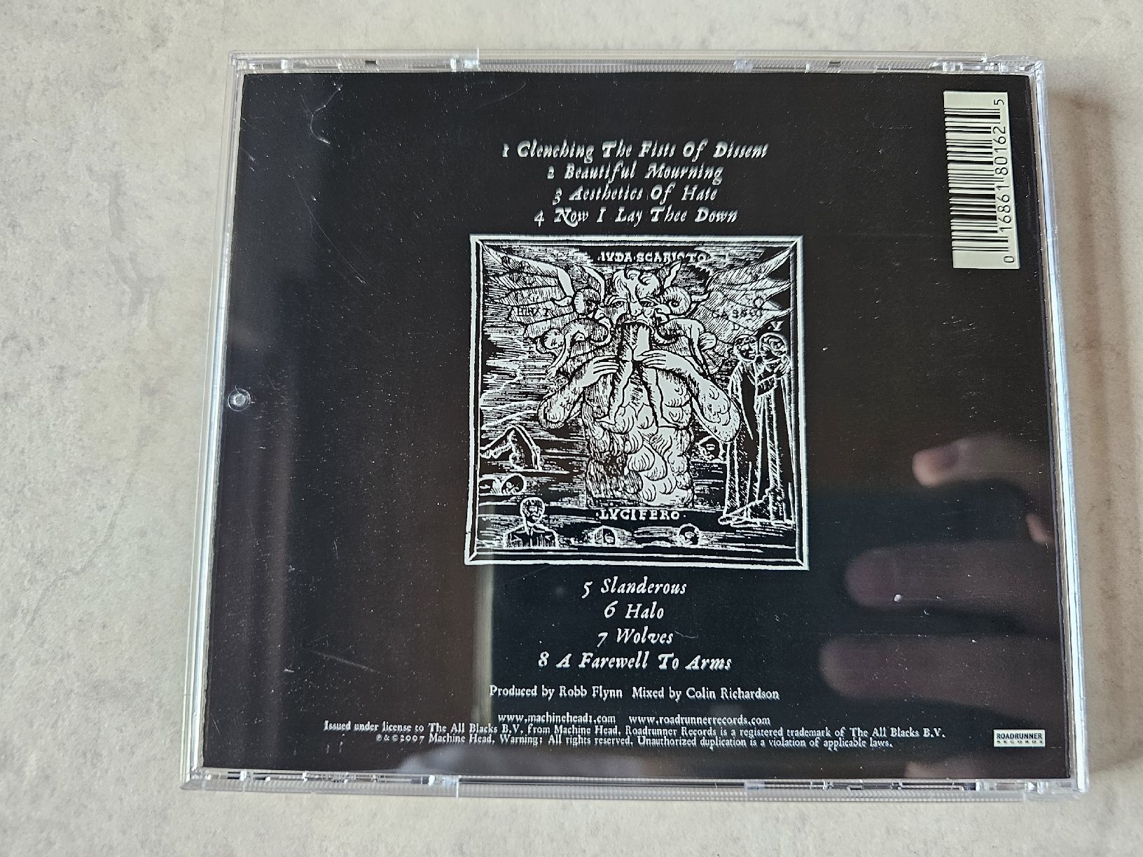 CD: Machine Head  -  The Blackening – Usato da Schneisingen venduto da backstore24 1