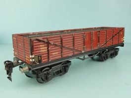 Märklin 18490 - Tin Plate Spur 0- Hochbordwagen