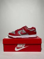 Nike Dunk Low Retro Grey Varsity Red 45