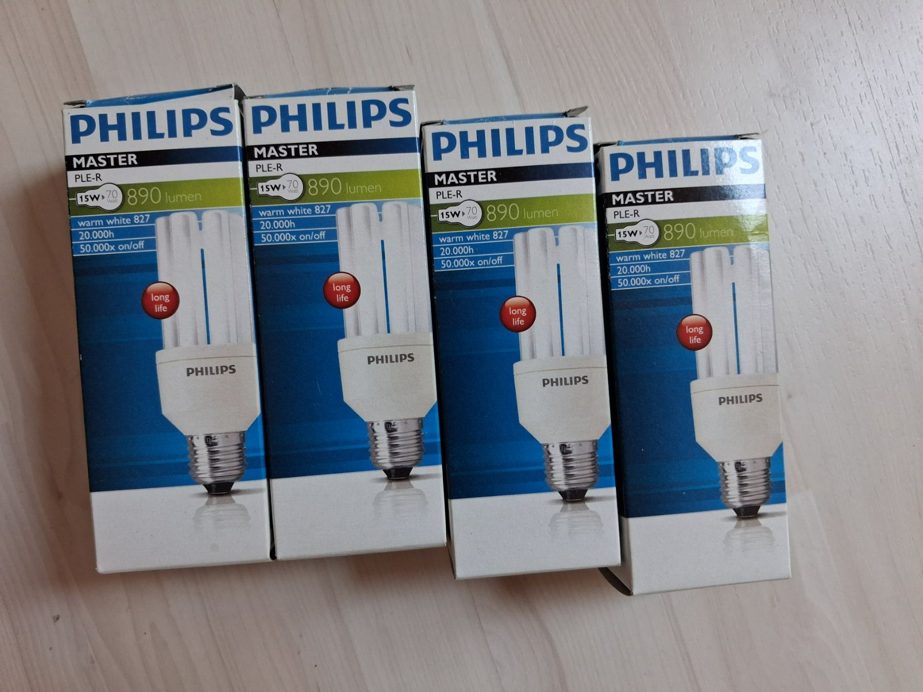 Philips Lampen: 4 X SPARLAMPE 15 WATT    E 27 – Neu und originalverpackt aus langnau von Santos1411