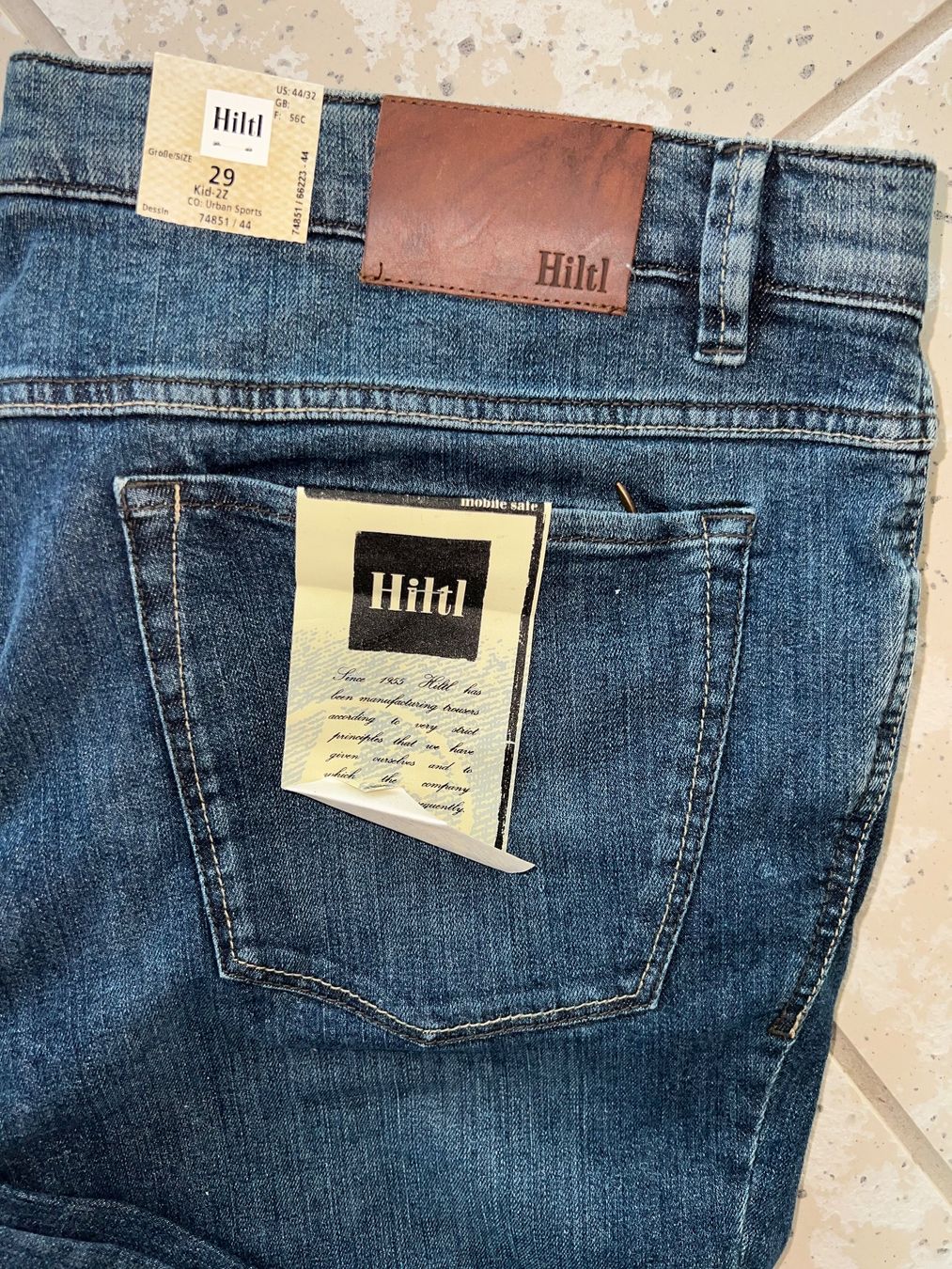 Jeans: Jeans Herren Hitl 58/29 neu – Neu (gemäss Beschreibung) aus Dornach von samuti 1