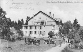 Mont Crosin s/St-Imier - Hôtel Pension animé