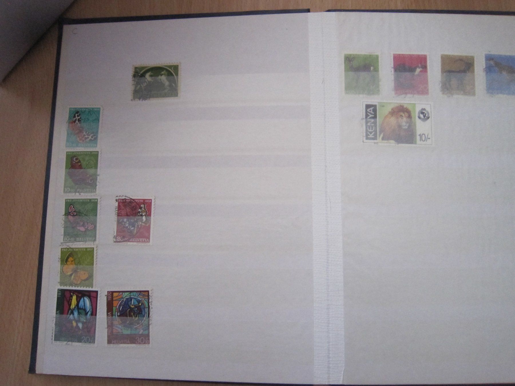 Tutti i francobolli: Lot O7 album mit Marken: Tiere – Usato da Giubiasco venduto da sal_9j6w 6