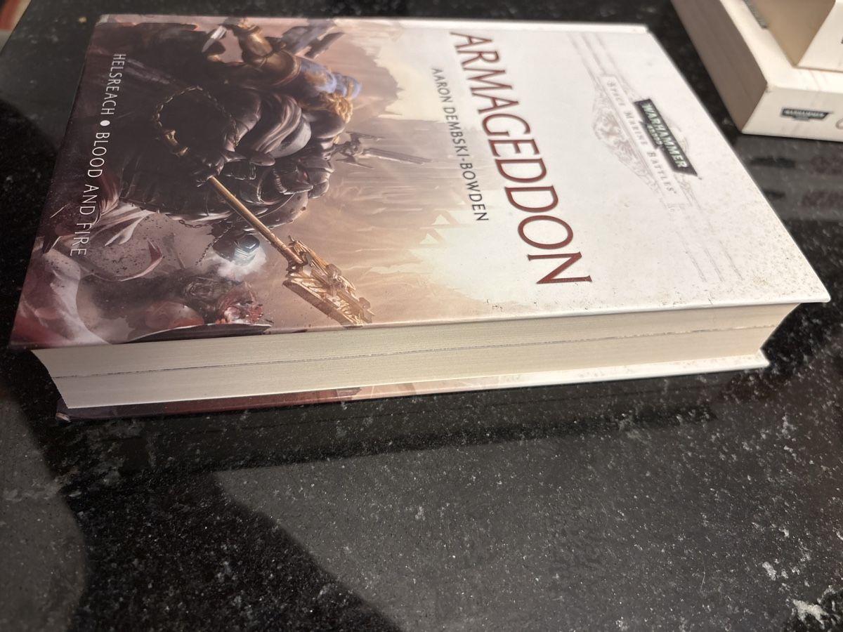 Libri: Warhammer, Black Library, Space Marine battles: Armageddon – Nuovo (secondo la descrizione) da Rancate venduto da Geps39 2