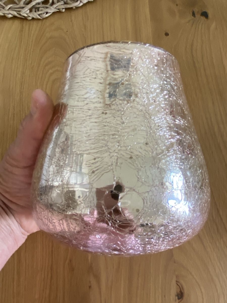 Micasa Portacandele: Windlicht Kerzenlicht Teelicht pastellrosa – Usato da Hünibach venduto da nadalila 3