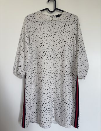 ANDREA Kleid gepunktet, Gr. S TOP!