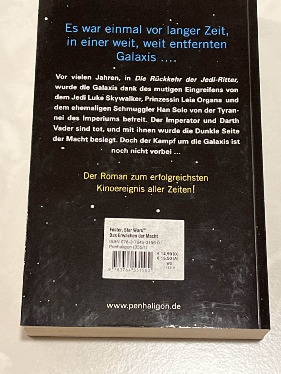 Bücher: Buch Star Wars Das Erwachen der Macht – Gebraucht aus Rüti ZH von Kiwi02 1
