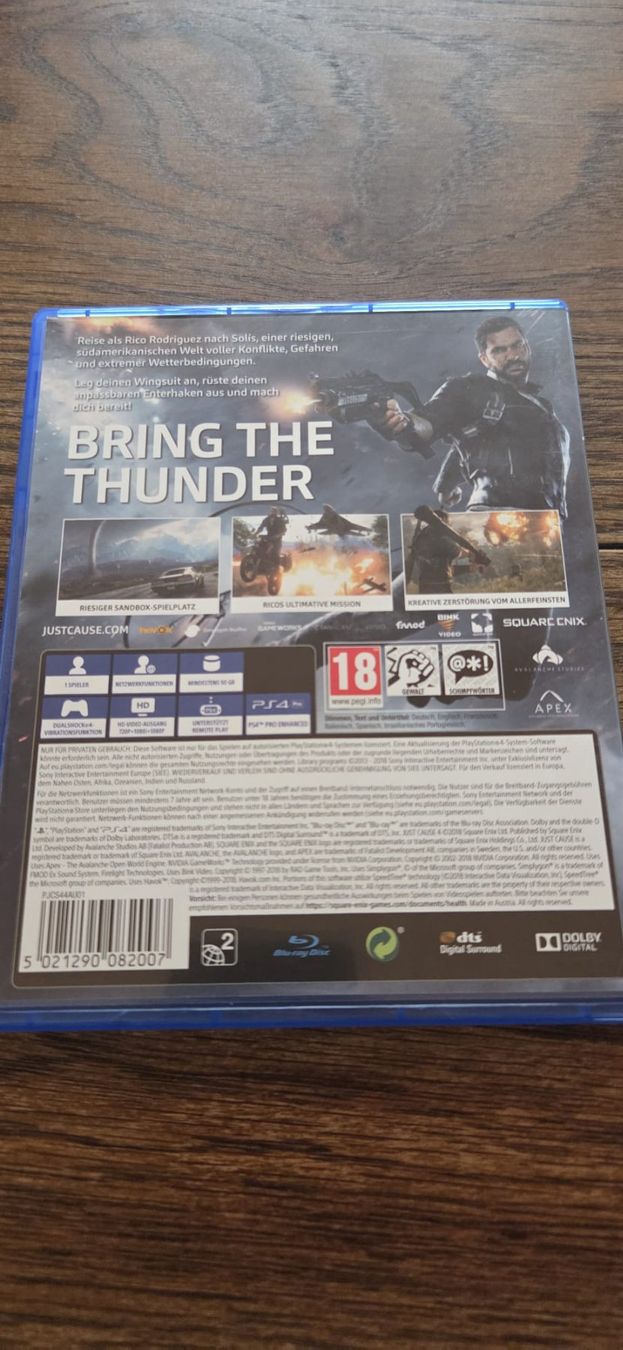 Giochi: Just Cause 4 - PS4 – Usato da Bassersdorf venduto da onlife 2