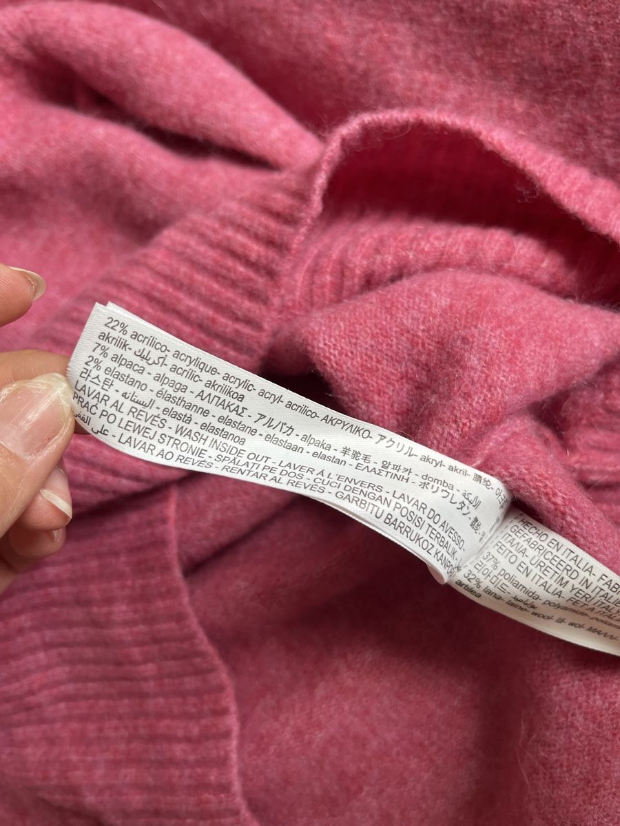 Massimo Dutti Maglioni & Felpe: Massimo Dutti Pink Roll Turtle Neck Jumper Size S – Nuovo (secondo la descrizione) da Mies venduto da nic_yk5d 6