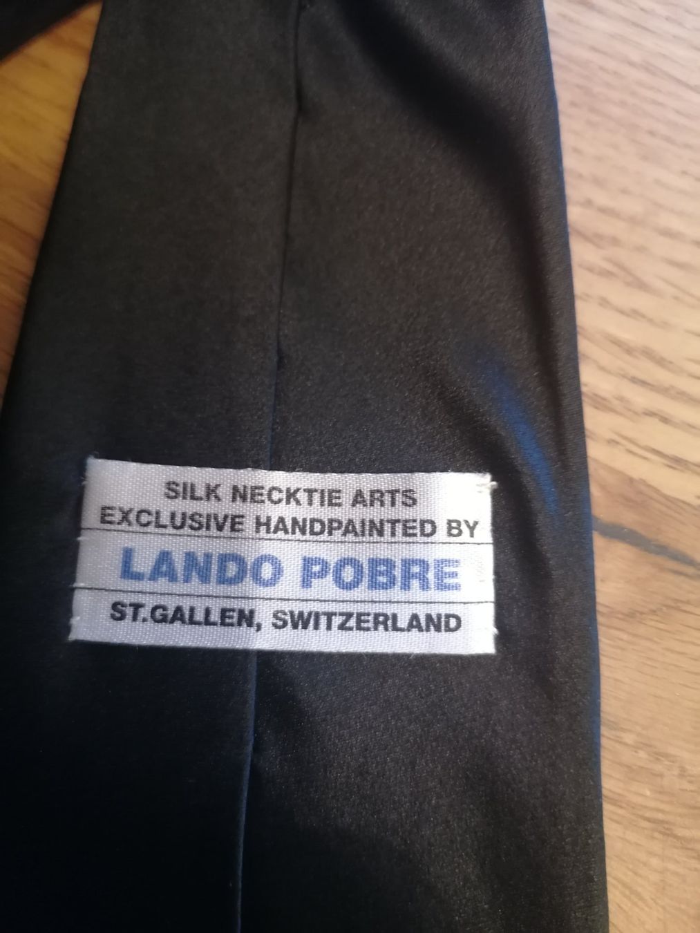 Krawatten: Lando Pobre - Handgemalt Krawatte - Nr. 197 – Gebraucht aus Basel von vintagecollector 3