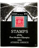 Block "Olympische Spiele". St. Vincent.