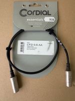 Cordial CFD 0,6 AA MIDI Kabel neu     A153