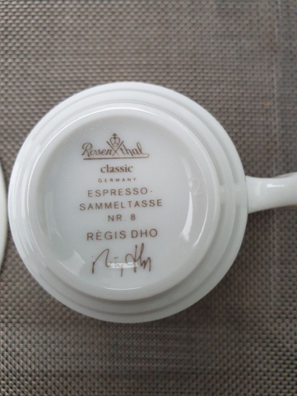 Rosenthal Tazze: Rosenthal Espresso-Tasse Classic Nr.8 – Nuovo (secondo la descrizione) da Oberrohrdorf venduto da Mivlama 1