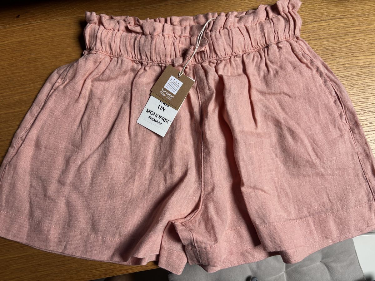 Pantalons: Short en lin Monoprix 10 ans - 140cm – Neuf avec emballage d'origine à Founex par ari_2gt7 3