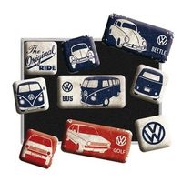 VW Volkswagen Käfer T1 Golf Magnet Set 9teilig