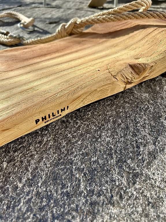 Altre altalene da giardino: Handgemachte Holzschaukel – Nuovo e nell'imballaggio originale da Samstagern venduto da SYP 3