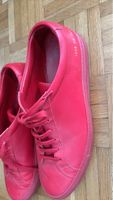 Common Projects  Snicer Rot Grösse 42 Leder Made in Italy