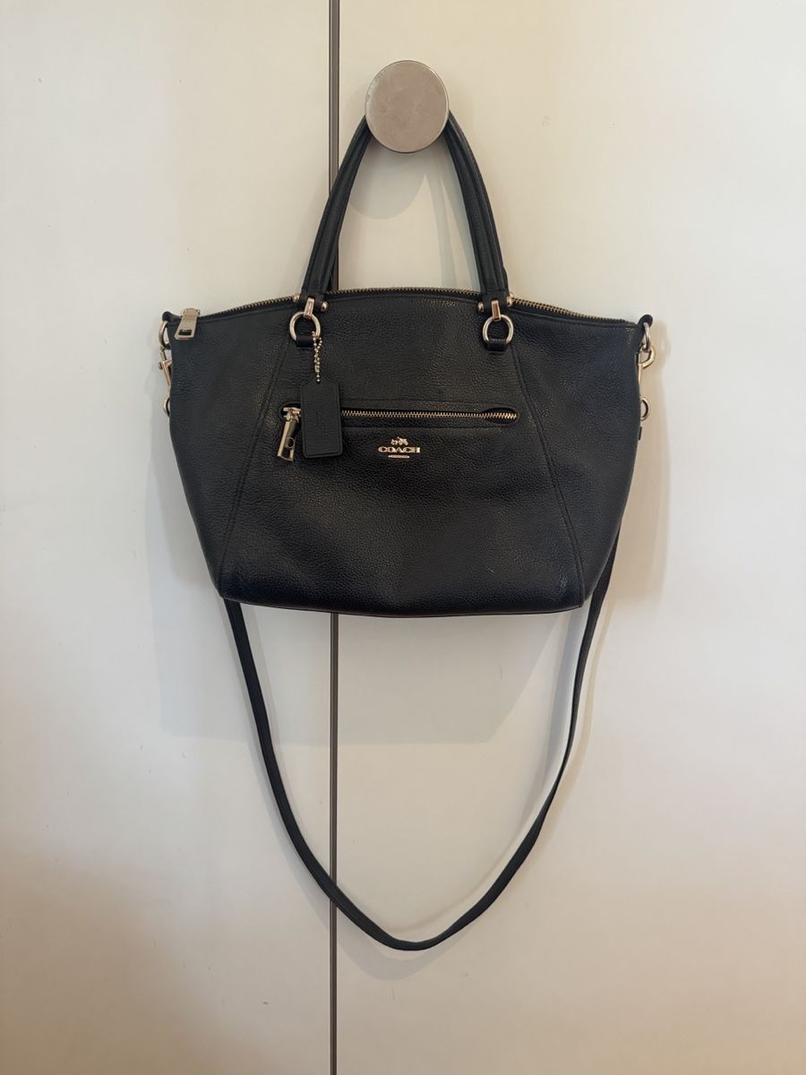 Coach Borse da donna: Coach Black Leather Handbag with Strap - Great Condition – Usato da Küsnacht ZH venduto da lia_lf7y