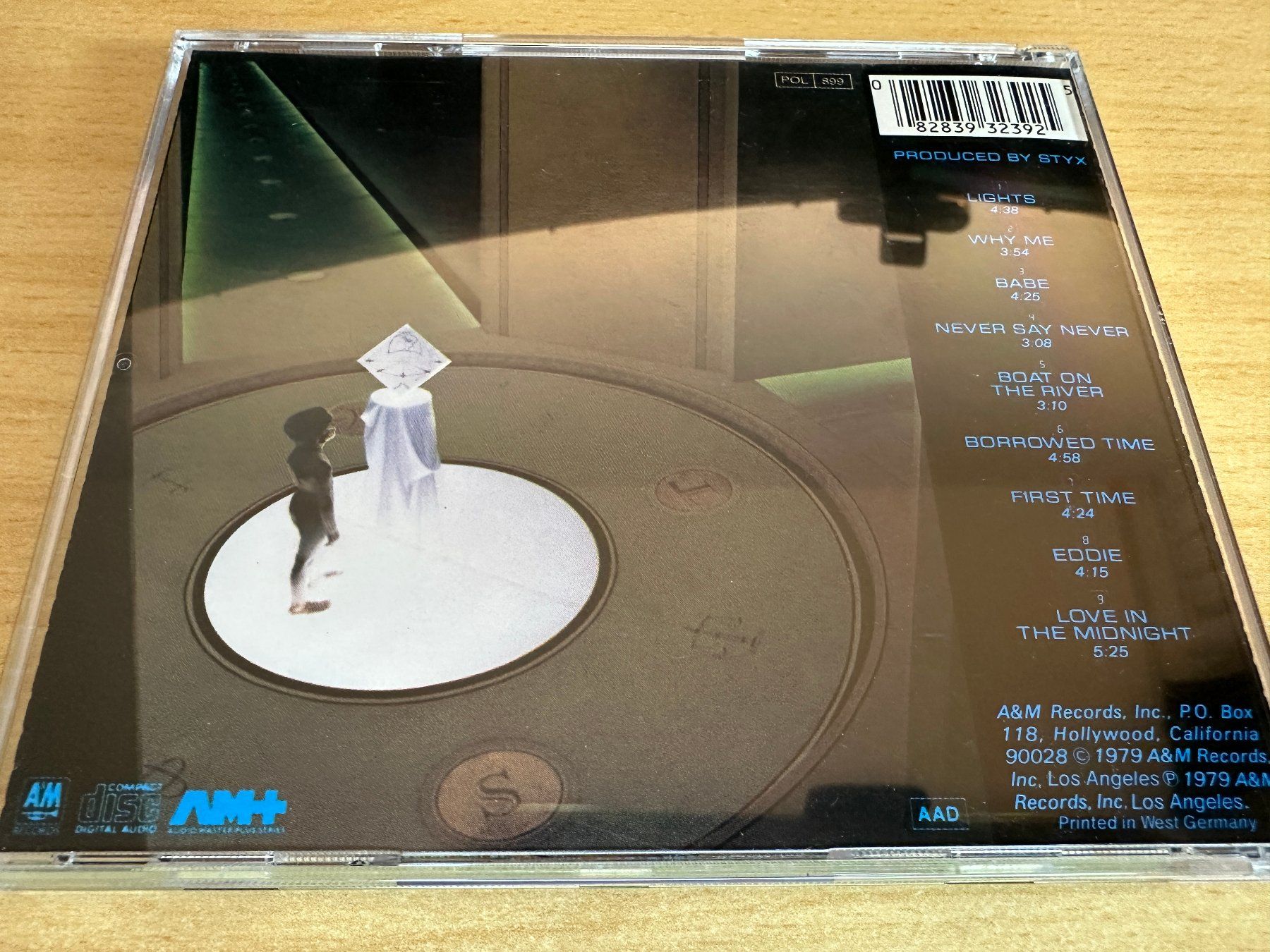 CD: Styx – Cornerstone – Usato da Rikon im Tösstal venduto da Alpenmutz 1