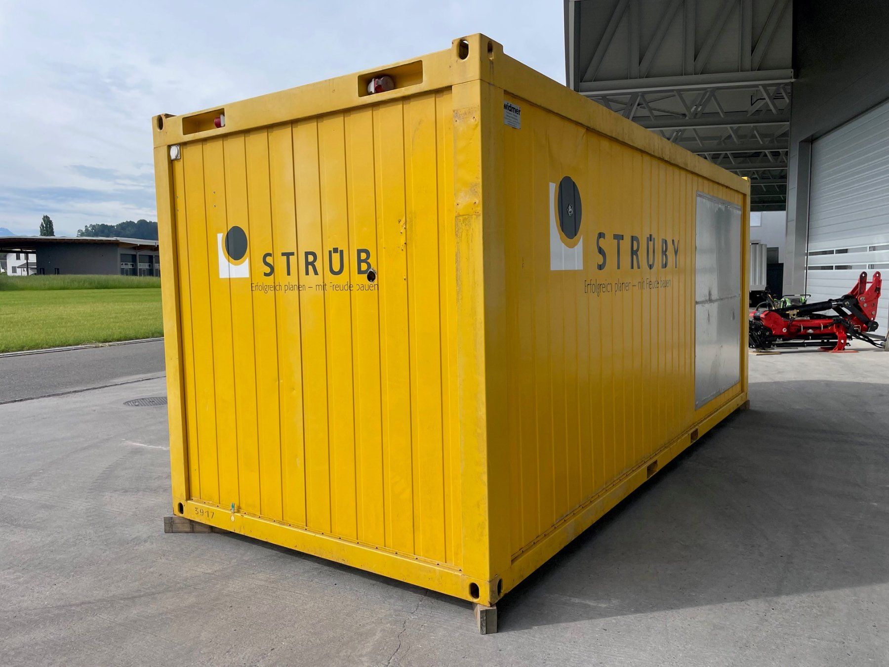 Contenitori edile: Baucontainer, Container, Bürocontainer, Baracke, Baustelle! – Difettoso da Kradolf venduto da BKSAG 4