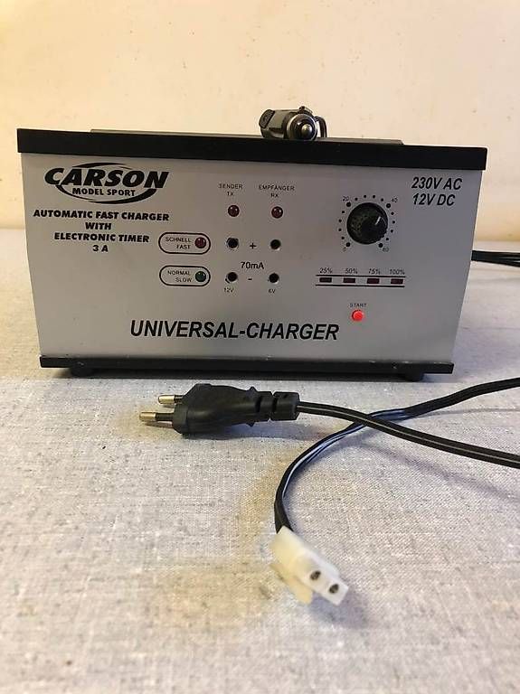 Modellismo RC: Chargeur CARSON Model sport RC – Usato da Bernex venduto da siral05 1