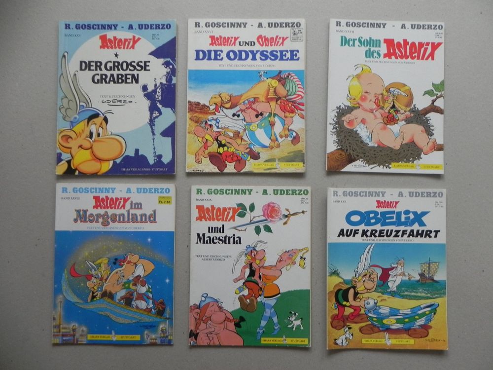 ASTERIX & OBELIX Nr. 1 - 40 KOMPLETTER SATZ Ungelesen 1 (Neu Und Originalverpackt) In Zürich Für CHF 180 – Mit Lieferung Auf Kaufen