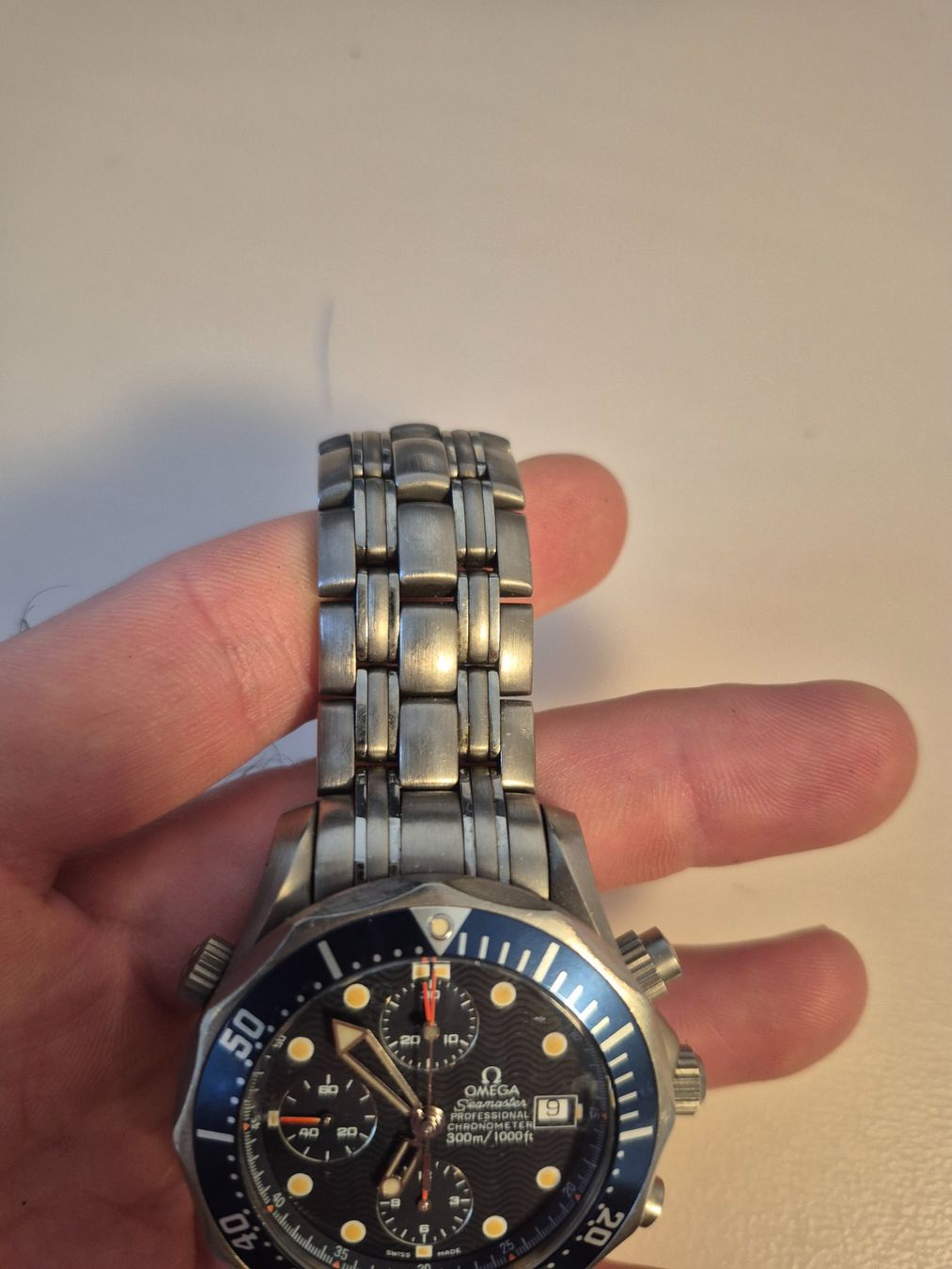 Omega Orologi: Omega Seamaster Diver 300M Chronograph, 2298.80 – Usato da Maur venduto da Jomino24 3