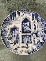 Meissen Teller handgemalt blaue Unterglasurmalerei neuwertig