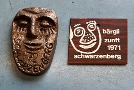 Bärgli Zunft Schwarzenberg Fasnachtsplaketten