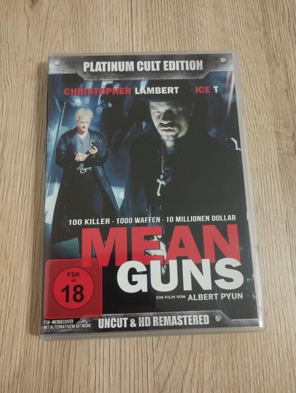 Tutti i DVDs: Mean Guns Platinum Cult Edition ICE T Christopher Lambert – Usato da Steffisburg venduto da AutoFiat 2