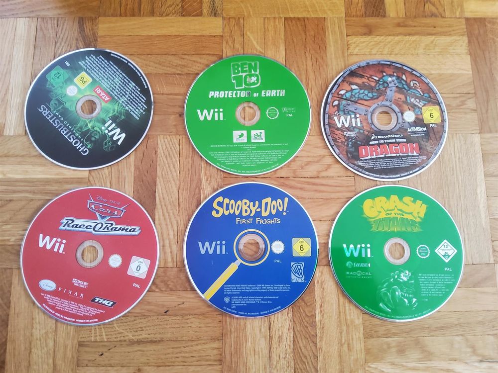 LOT DE 6 JEUX NINTENDO WII ET WII U Kaufen auf Ricardo
