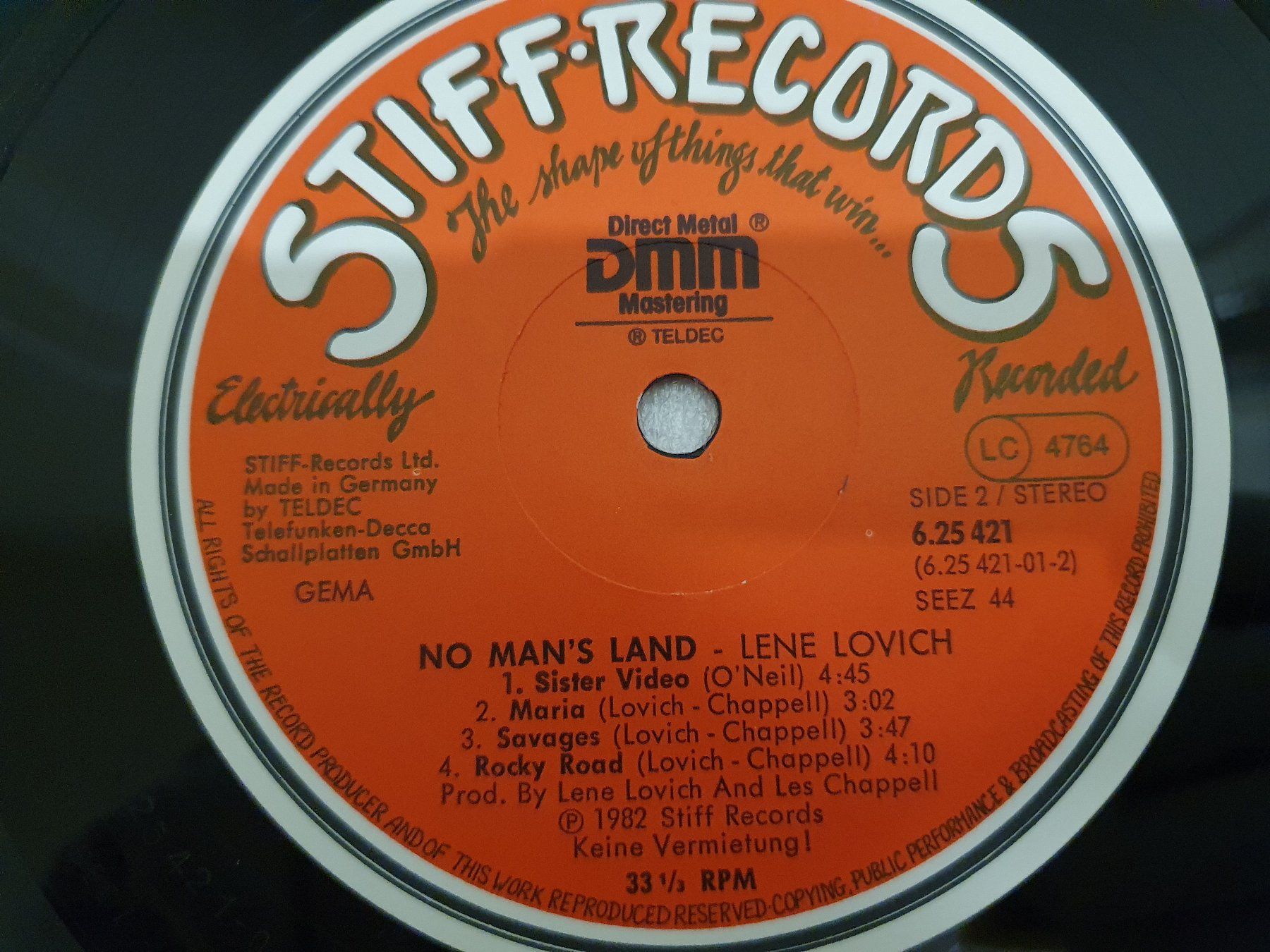 Dischi in vinile: Lene Lovich – No Man's Land – Usato da Uster venduto da Vinyl-Leidenschaft 5