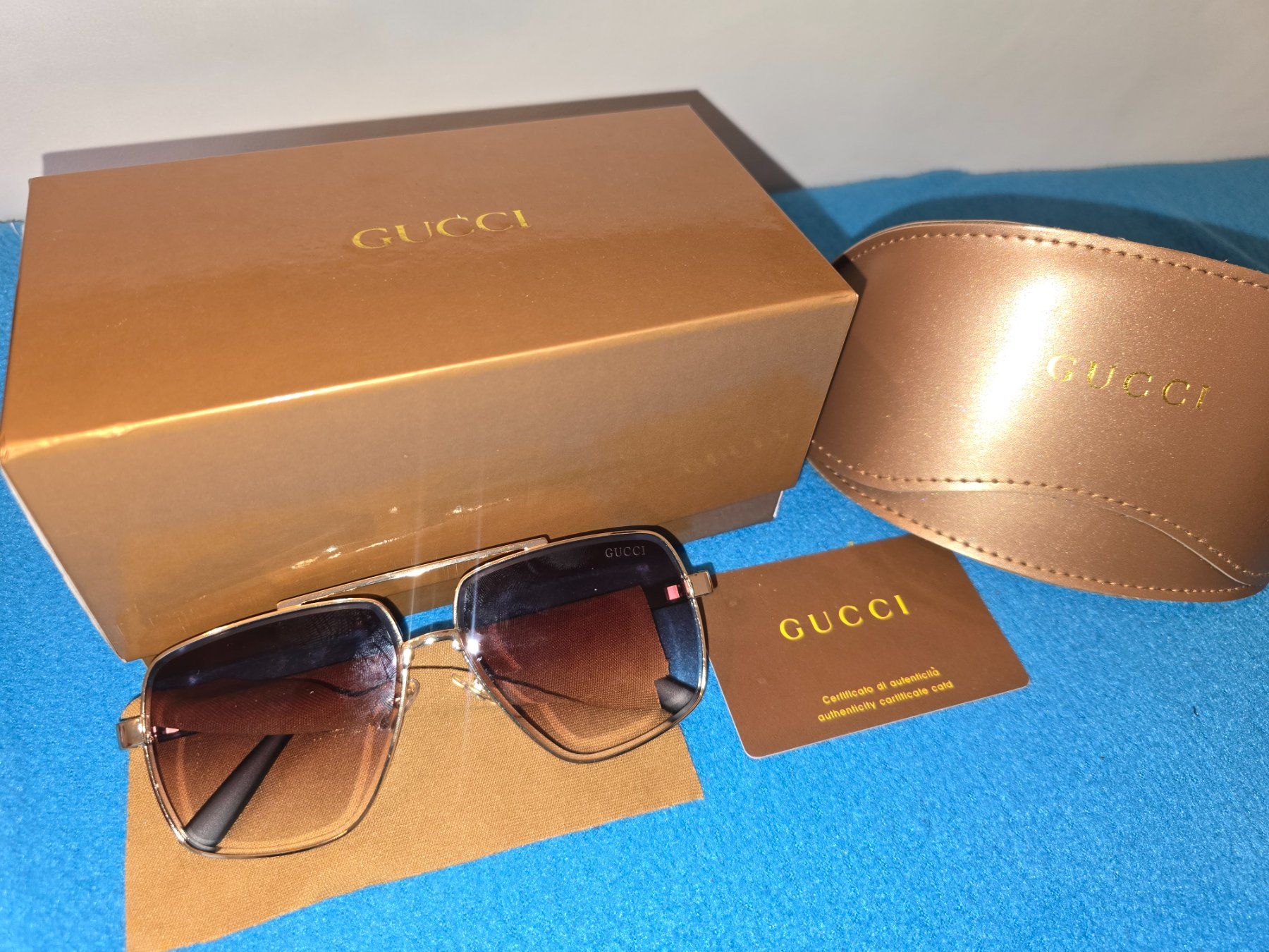 Occhiali & Lenti: Gucci Lunettes de soleil – Nuovo (secondo la descrizione) da Le Locle venduto da imperium-boutique