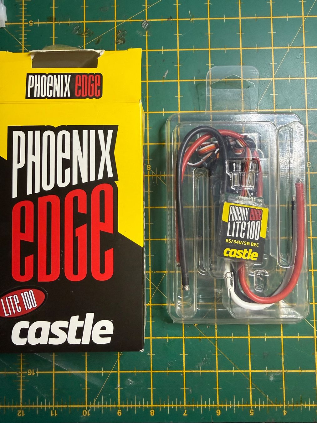 RC Modellbau: Castle Phoenix Edge LITE 100A 8S Brushless ESC mit BEC – Neu und originalverpackt aus Rombach von mobsi13