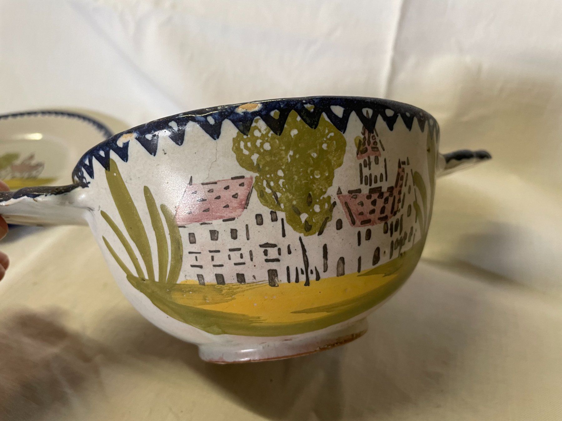 Set di piatti: Keramik Geschirr-Set - handbemalt – Usato da Elsau venduto da Barri.ch 2