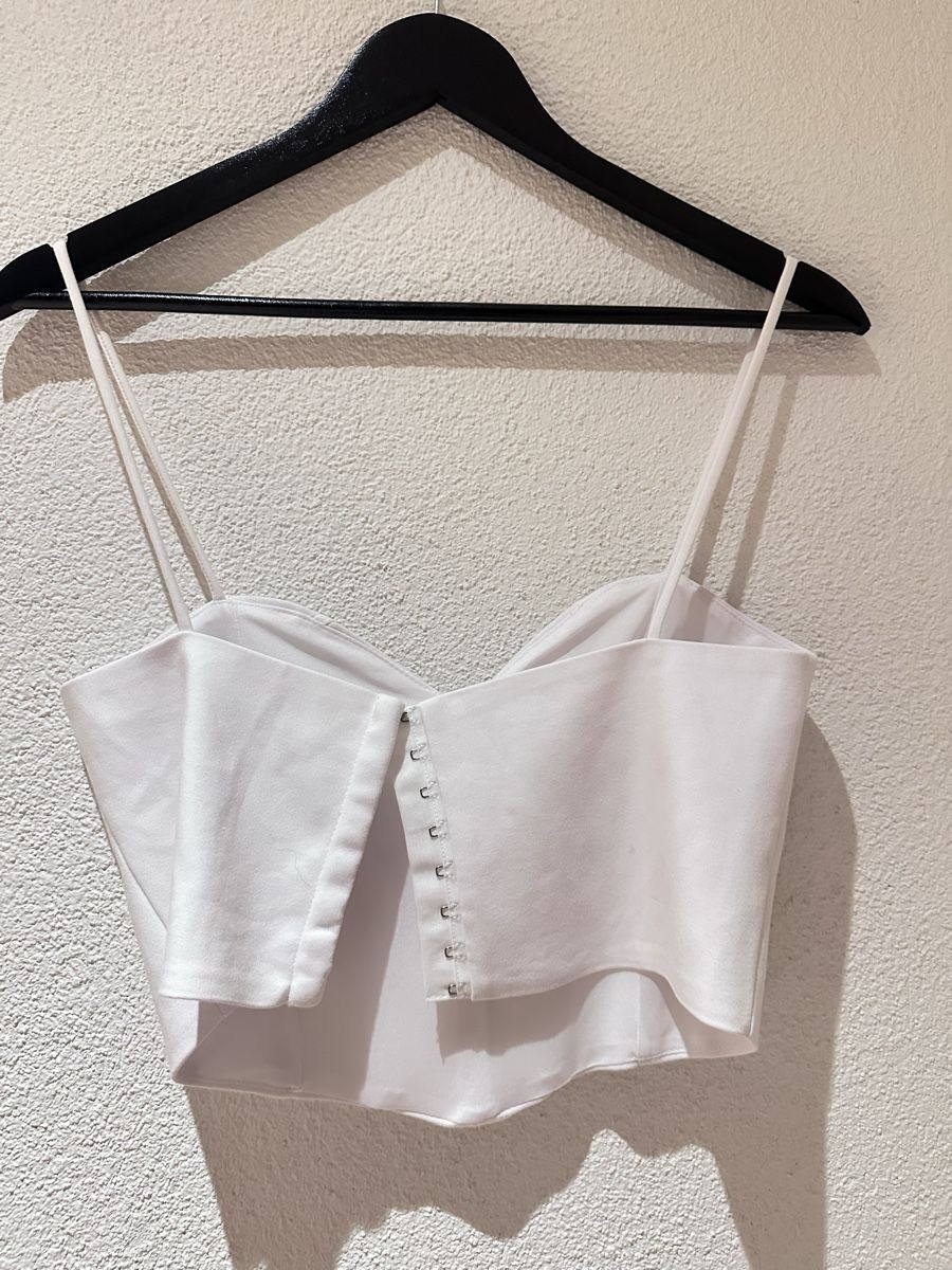 Tops: Weisses Corset Top Gr. S – Neuf (Voir description) à Affoltern am Albis par nadia.herz 1