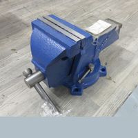 Parallel Schraubstock 100 mm 7kg drehbar Werkbank