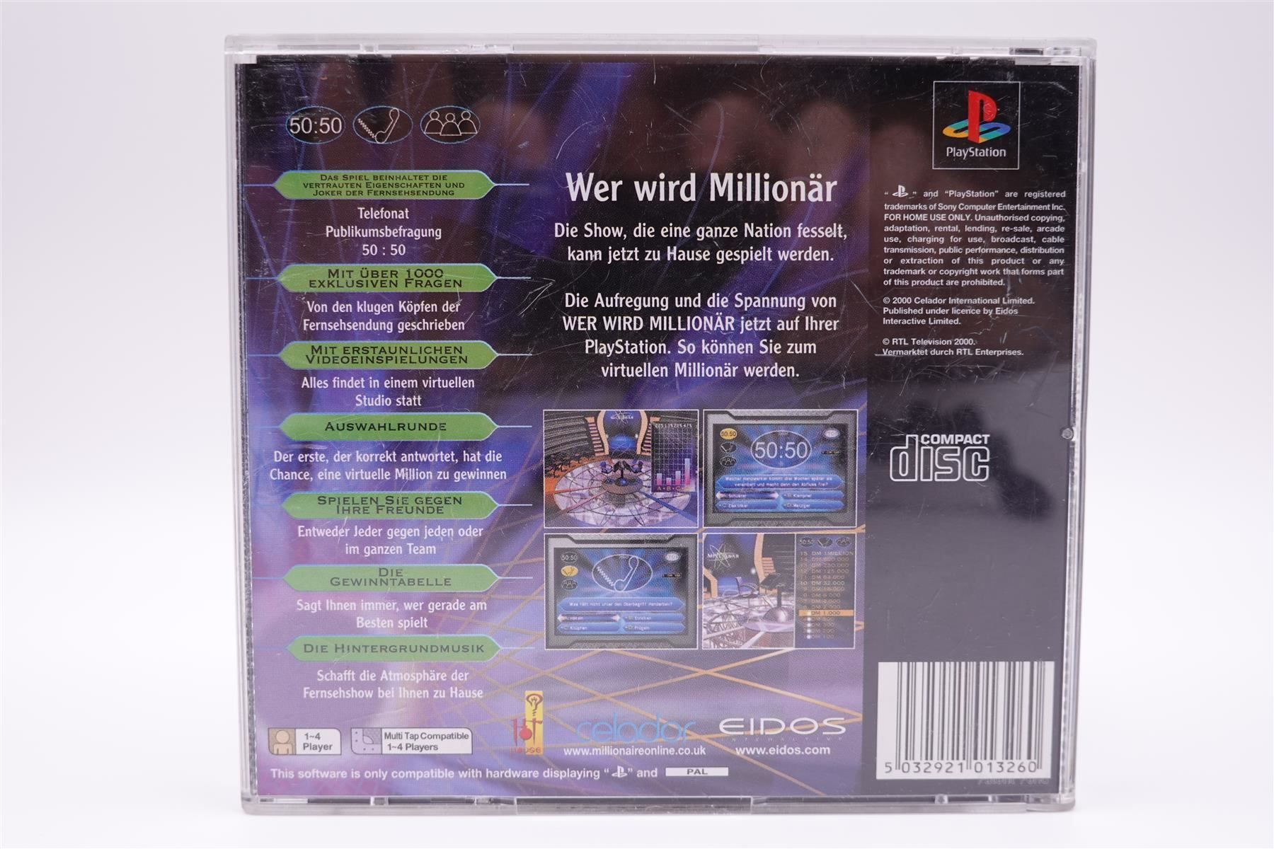Sony Giochi: Wer wird Millionär (PS1) – Usato da Herisau venduto da ZelliZone 1