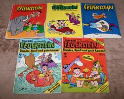 5 ALTE FAMILIE FEUERSTEIN COMICS…Nr.19-46…1.Auflagen 1968/78