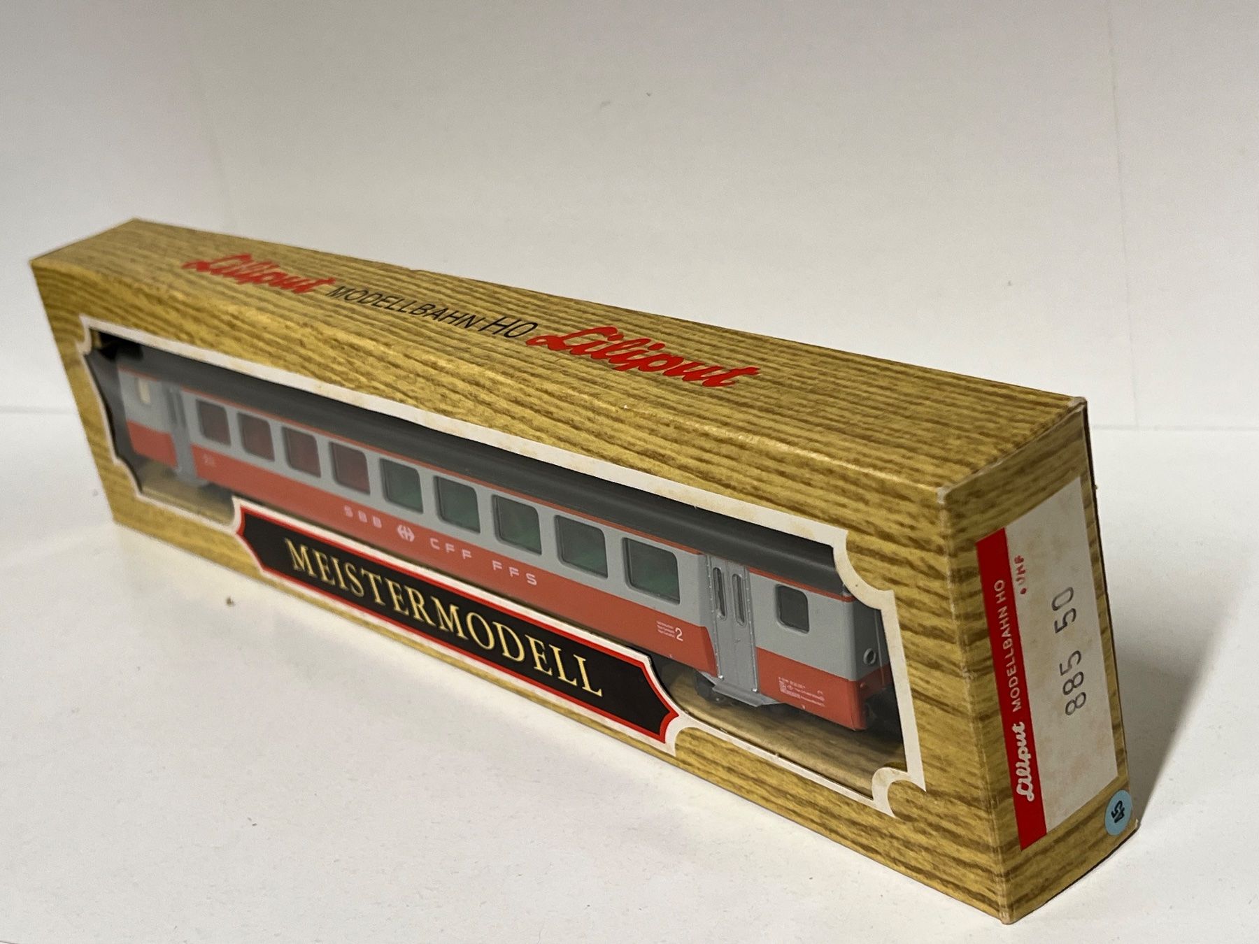 Liliput Modellini di ferrovie: Liliput SWISS EXPRESS  SBB  2.Kl.    H0 DC – Usato da Geroldswil venduto da TopTrain54 7